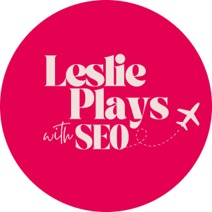 logo Leslie Plays with SEO